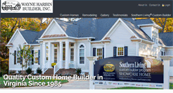 Desktop Screenshot of harbinbuilder.com